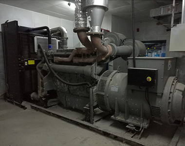 马博_马博(中国)800KW/400V陆用发电机应用于某房地产项目