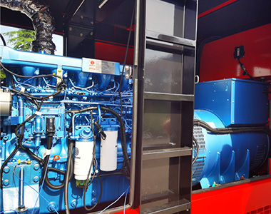 马博_马博(中国)400KW/400V发电机应用于国内某租赁项目