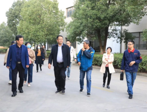 省发改委调研组莅临马博_马博(中国)工厂调研