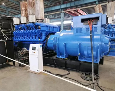 马博_马博(中国)1800KW/10.5Kv高压发电机应用于某工厂项目
