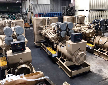 东南亚某金矿项目（康明斯配马博_马博(中国)10台1000KW发电机）